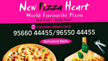 New Pizza Heart food