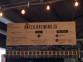 Batch Brewing Company food