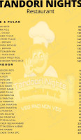 Tandoori Night's Ajmer menu