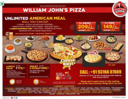 William John's Pizza Kadi food