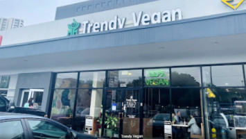 Trendy Vegan outside