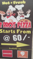 2 Bro's Pizza menu