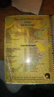 Jim Morrison Cafe menu