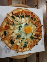 Three Faces Pizza And Koffeebar food