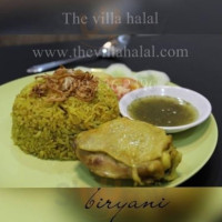 The Villa Halal food