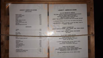 Annie P. American Diner food