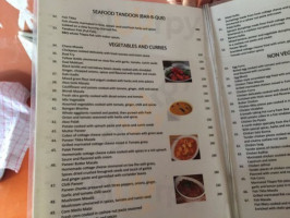 Ayu Indian Cuisine menu