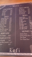 Ay Cafe menu