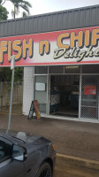 Fish n chip delights outside