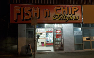 Fish n chip delights outside