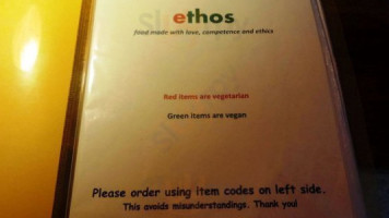 Ethos Vegetarian And Vegan food