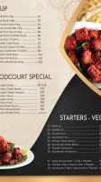 Ashirvad's Food Court menu
