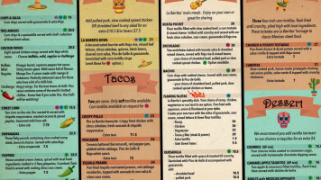 La Barrita menu