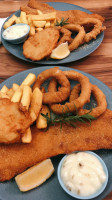 Fish And Chips Cafe inside