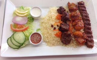 Afghan Charcoal Kebab food