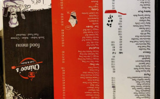 Chinoo's Cafe And Restro menu