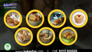 Bakeofun Bake Cafe food