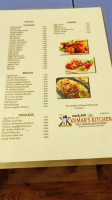 Kumars Kitchen menu