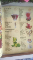 Grillesta Cafe menu