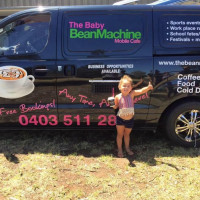 The Baby Bean Machine Mobile Cafe food