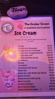 The Grater Green A Garden menu