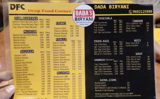 Dfc Dada's Biryani menu