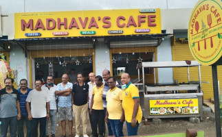 Madhava's Cafe outside