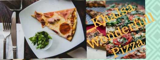 Khalsa Wonderful Pizza food