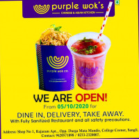Purple Wok's Sangli food
