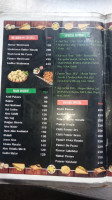 Geetanjali menu