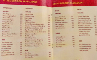 Little Dragon menu