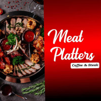 Meat Platters Coffee Steak food
