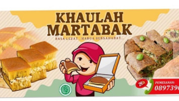 Martabak Khaulah Bintaro Coklat, Keju, Susu, Telor, Mozarella, Pandan, Red Velvet, Blackforest food