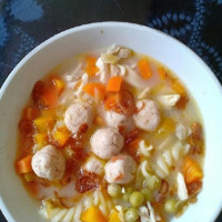 Soto Banjar Maitri Bsd Sop Ayam Mutiara food