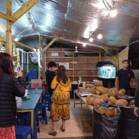 Fresh Durian Nusantara inside