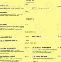 Ciao Italia Nedlands menu