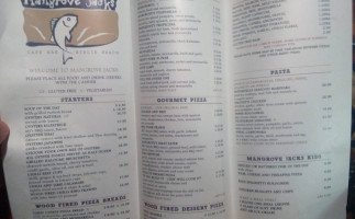 Mangrove Jacks Cafe Bar And Restaurant menu