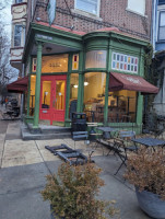 The Green Line Cafe Clark Park outside
