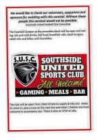 Southside United Sports Club Inc inside