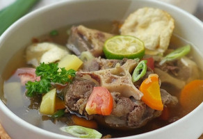 Sop Dan Soto Teh Ai food