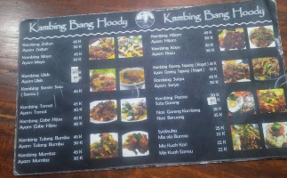 Buleng Resto Cafe menu
