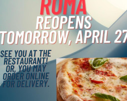 Roma Pizza food