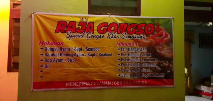 Raja Gongso food