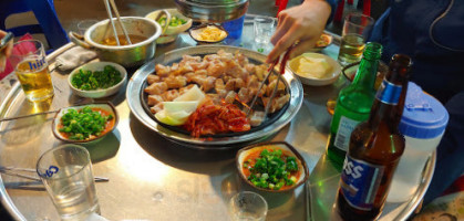 대구숯불생막창 food