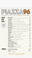 Piazza 96 menu