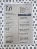 V-wall Cafe menu