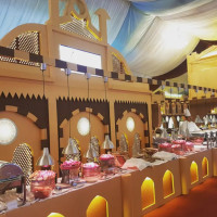 Iftar At Ramadan Tent food