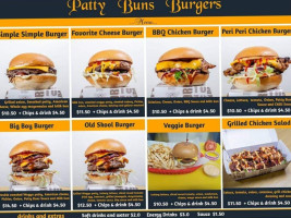 Patty Buns Burgers inside