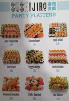 Sushi Jiro food