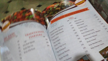 Prasanthi Family menu